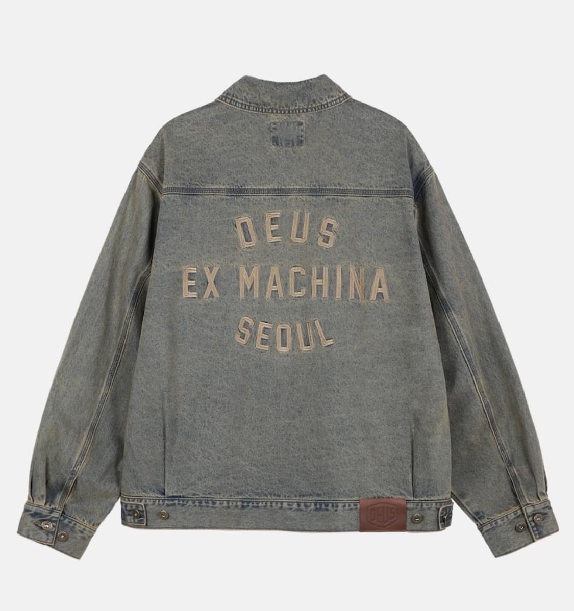 데우스엑스마키나 컬리지 어드레스 트러커 자켓 다크 인디고 상품이미지1