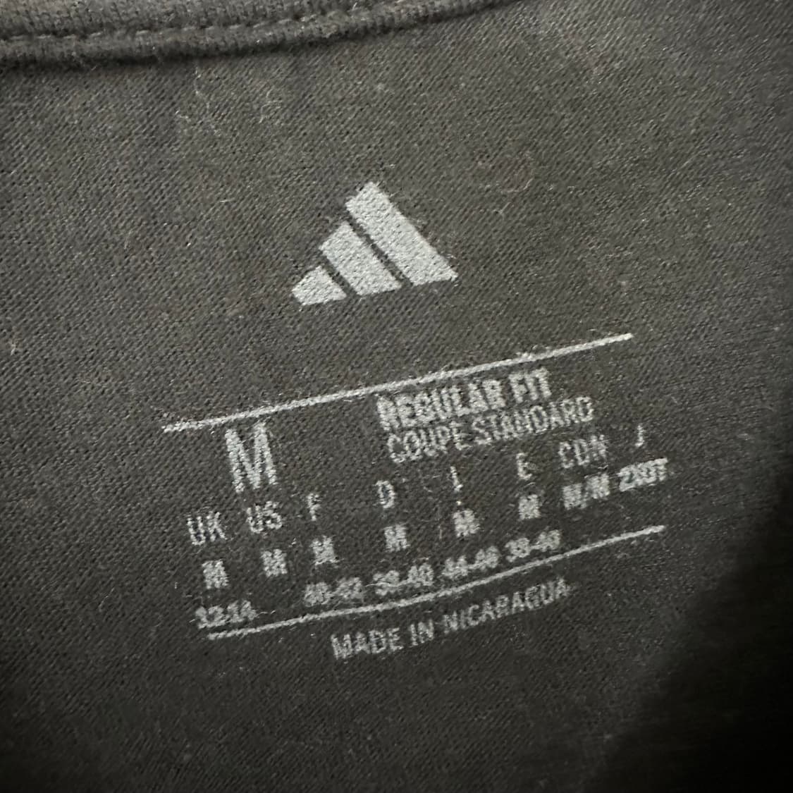 아디다스 호피 로고 프린팅 여성 반팔티셔츠 블랙 M 상품이미지4