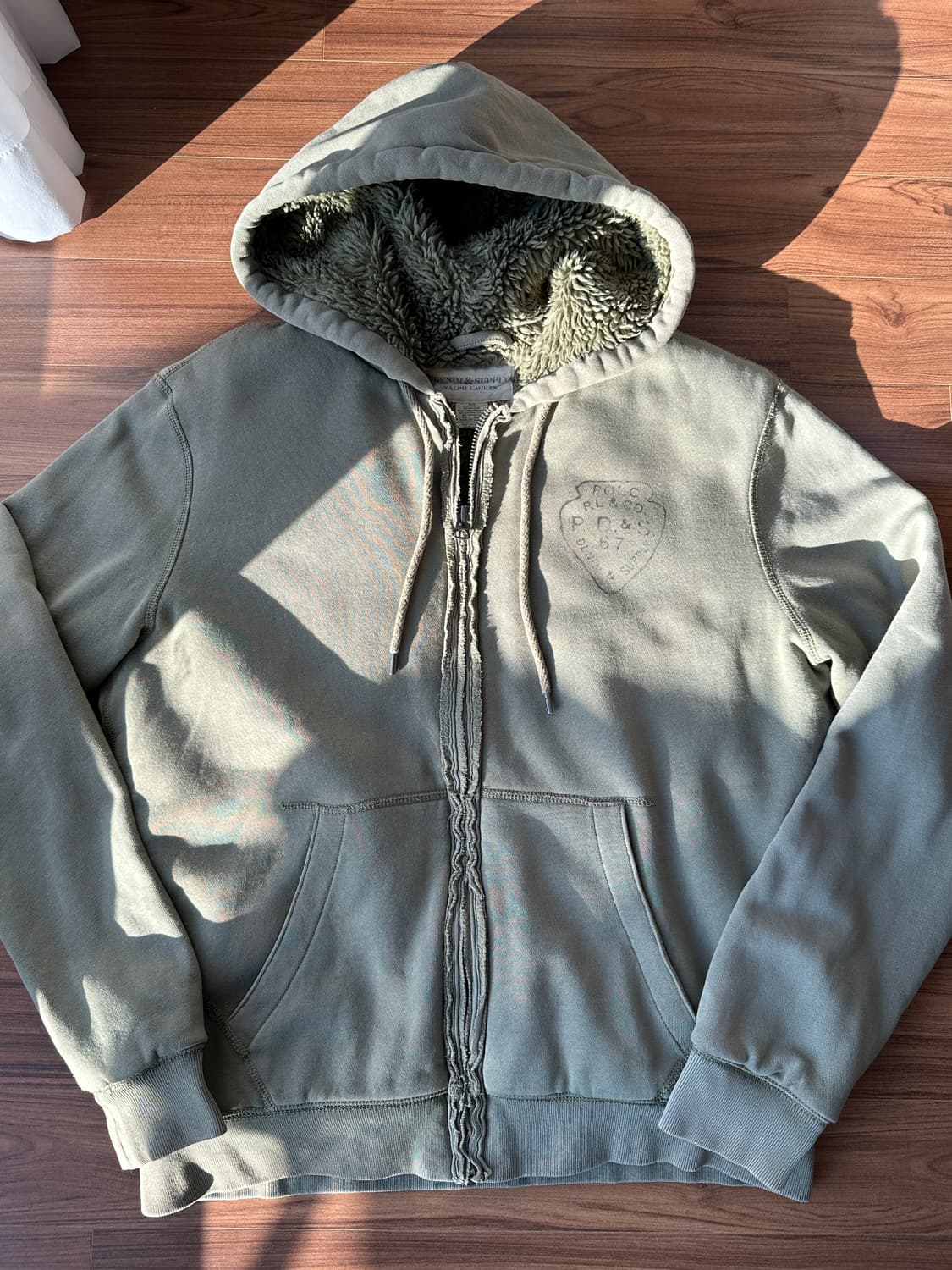 데님앤서플라이 랄프로렌 후드집업 M 상품이미지1