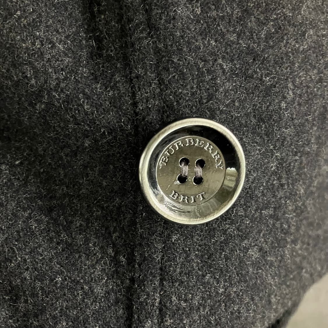 버버리 브릿 그레이 숄 카라 더블 브레스티드 울 트렌치 코트 36 상품이미지5