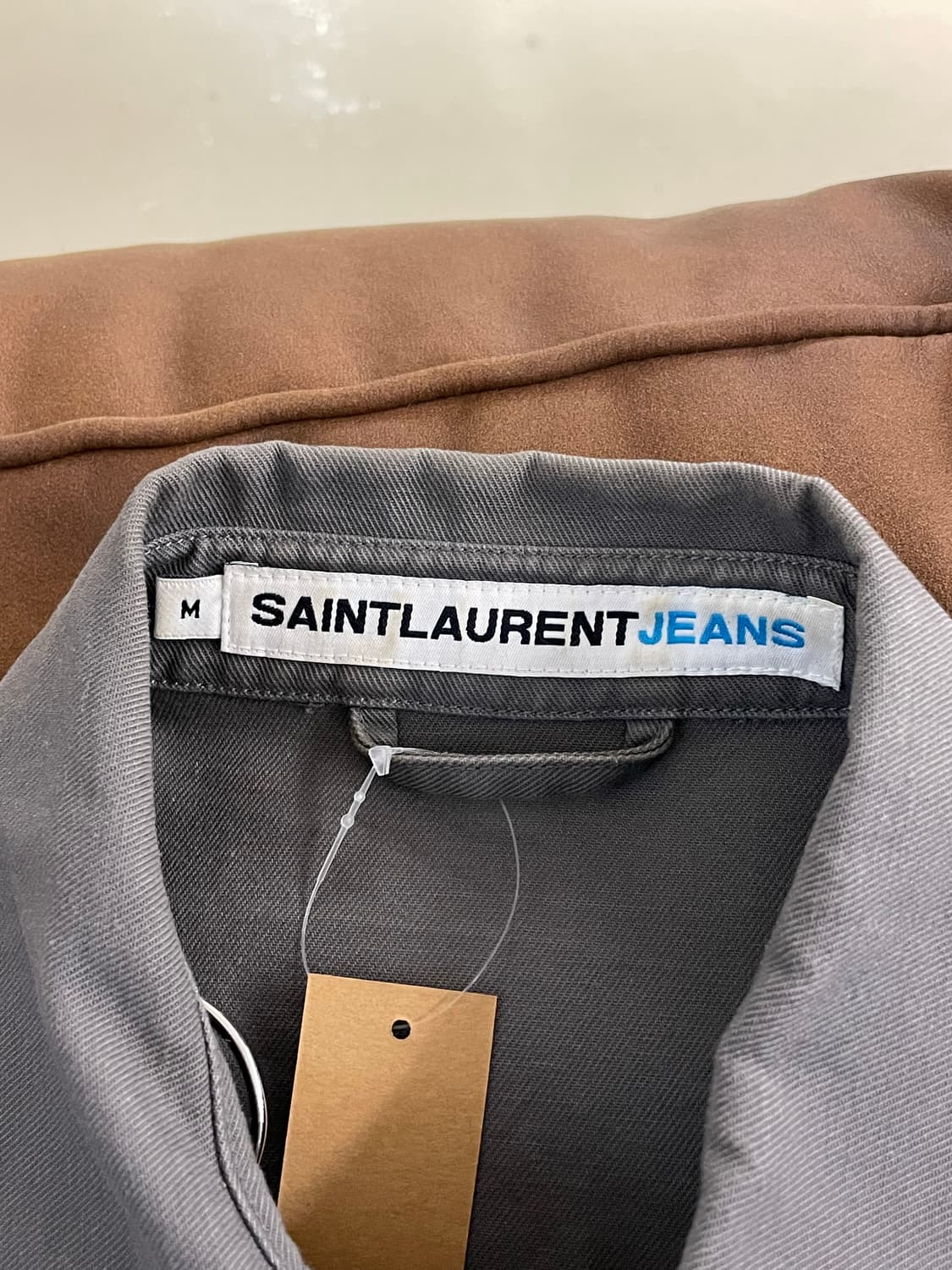 YSL 입생로랑 jeans 커프로고 스윙탑 자켓 상품이미지8