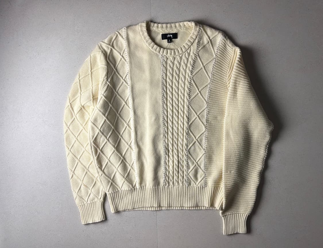 스투시 패치워크 니트 상품이미지3