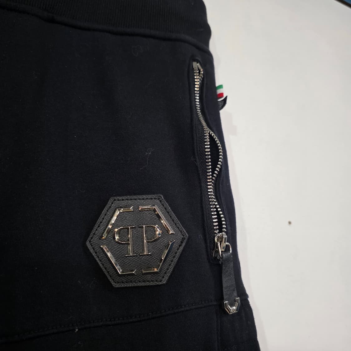 필립플레인 트레이닝 조거팬츠 바지 블랙 50 상품이미지3