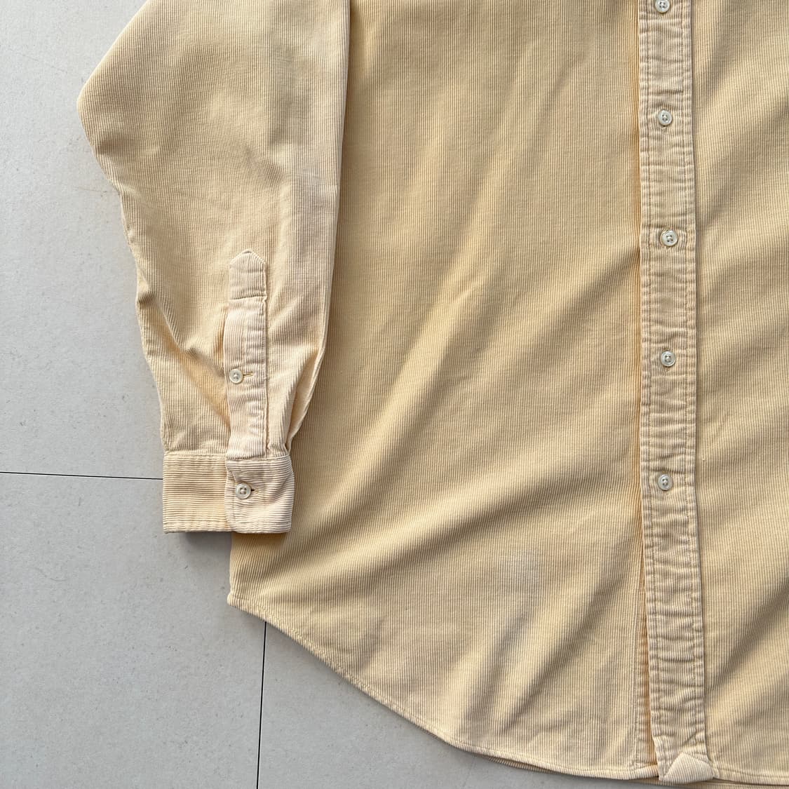 90s 폴로 랄프로렌 코듀로이 BLAIRE 셔츠 베이지 M  상품이미지4