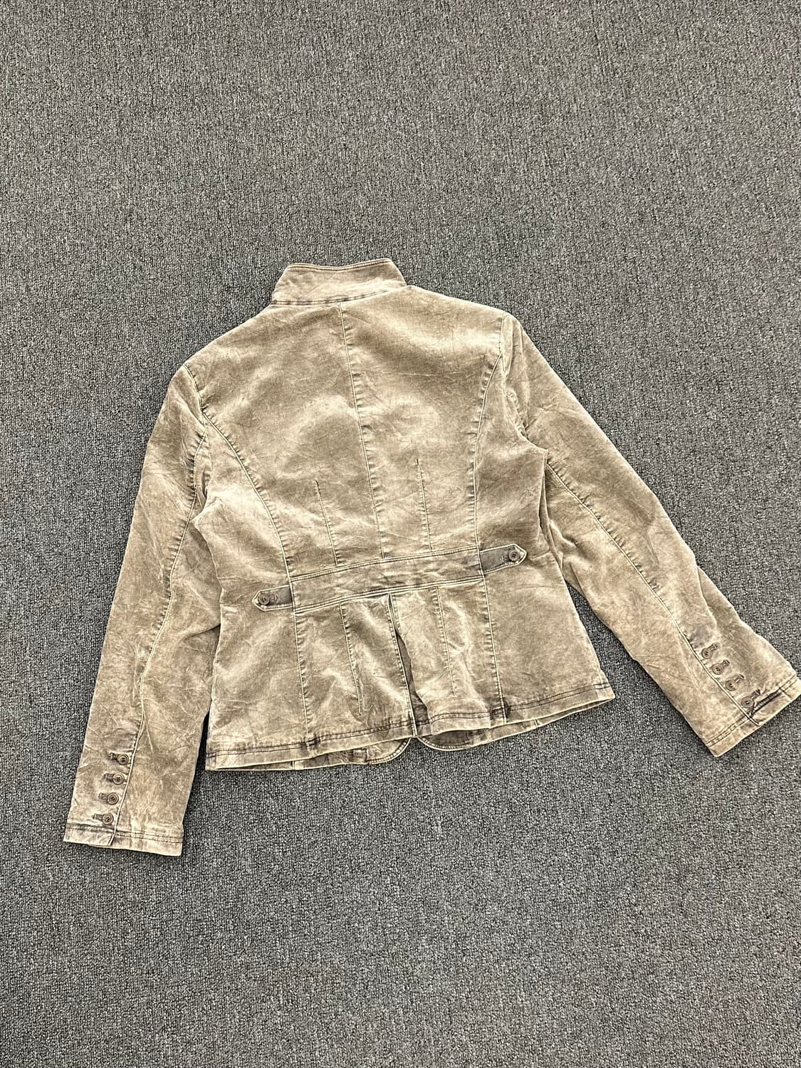 1)Japanese vintage 여성 스웨이드 버튼업 자켓 상품이미지6