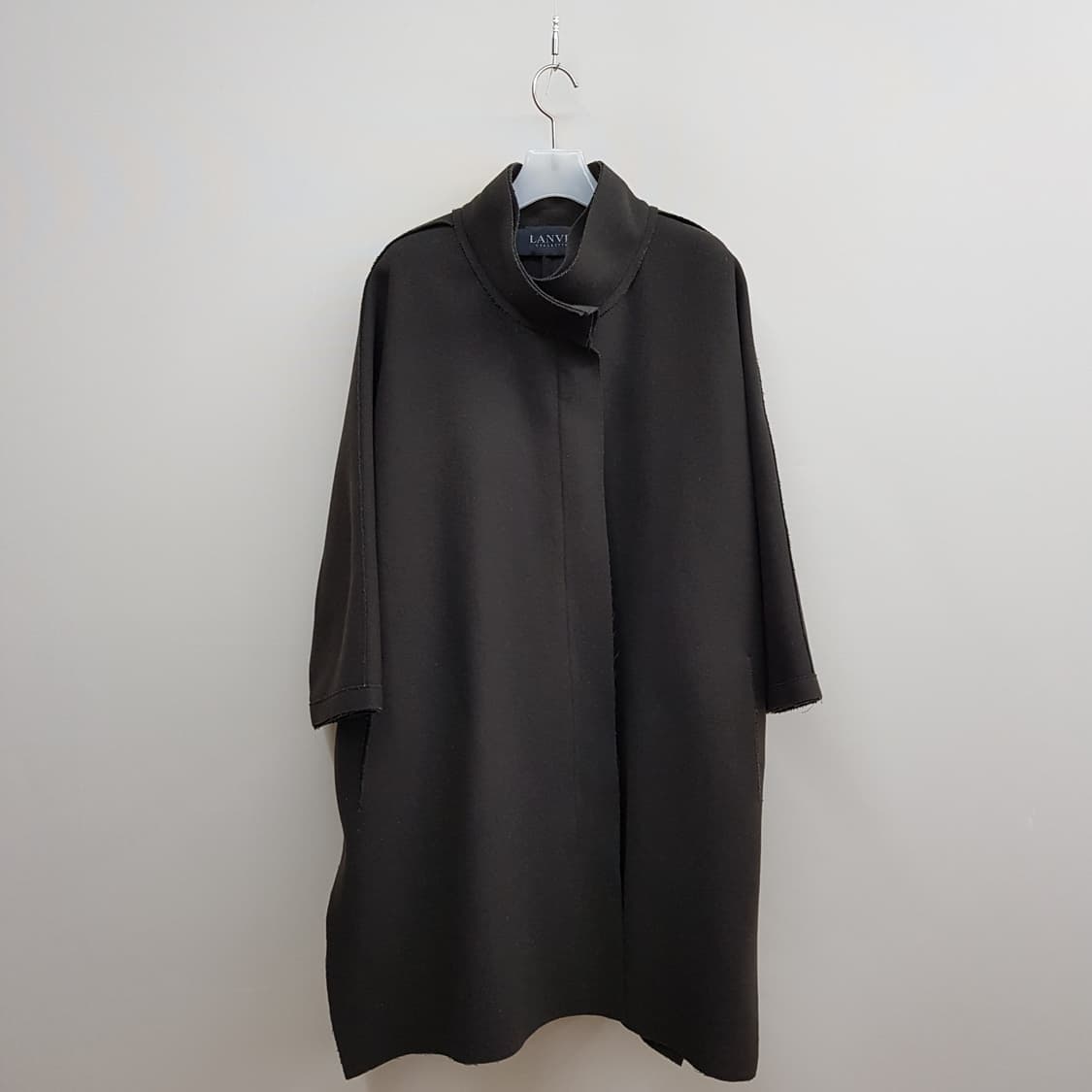 한섬 랑방 울소재 롱코트 82-94-160사이즈 상품이미지1