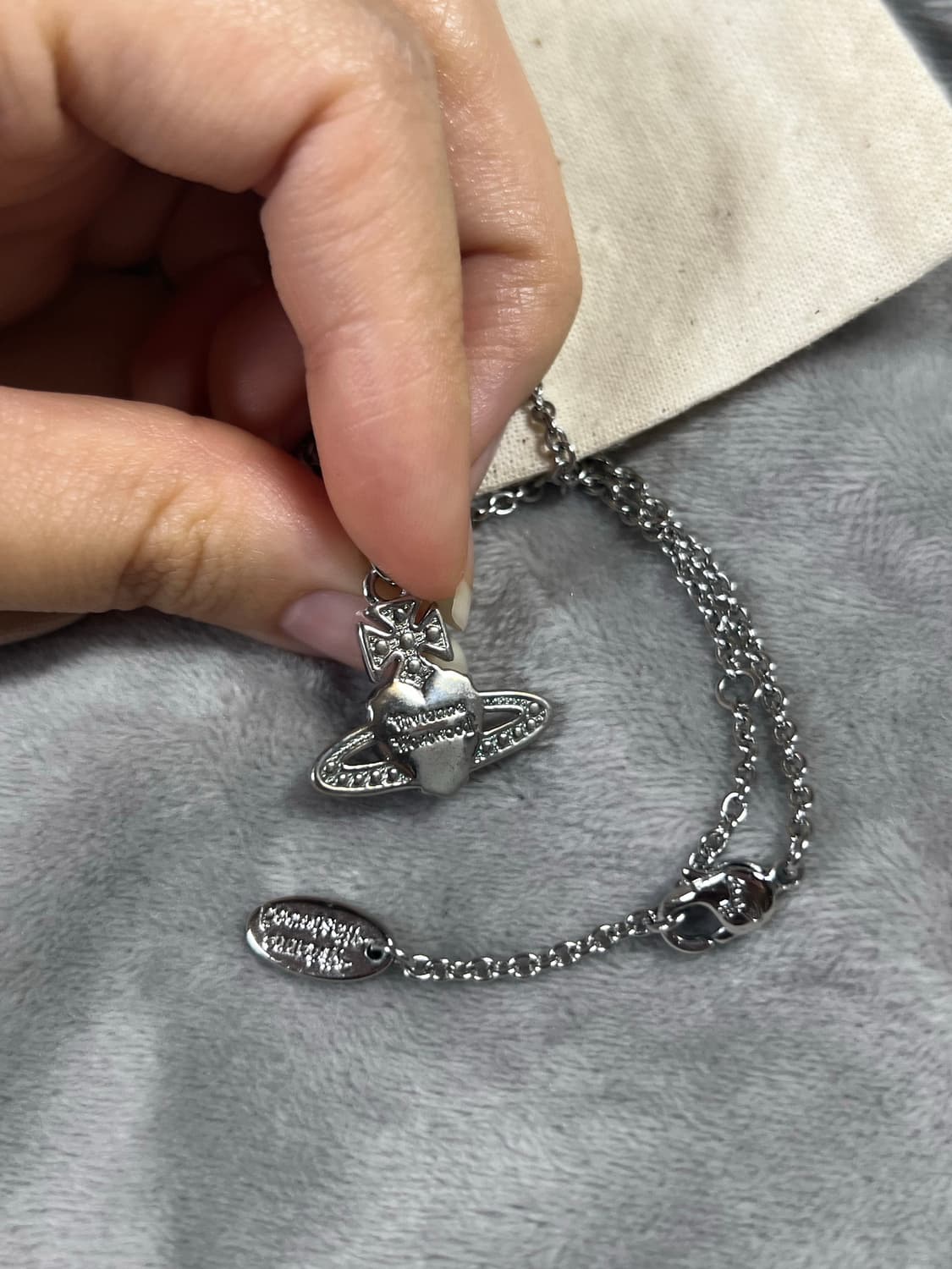 비비안웨스트우드 아리엘라 핑크 목걸이 상품이미지8