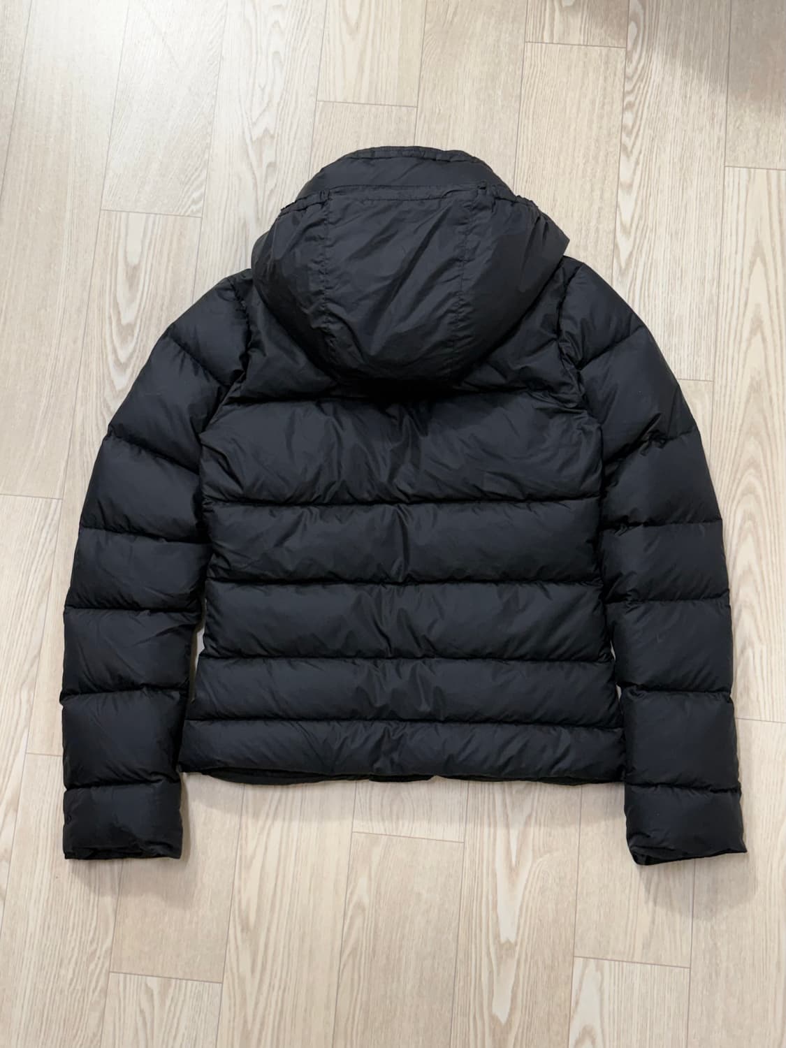 여성 S / 나이키 블랙 스우시 패딩 점퍼 상품이미지7