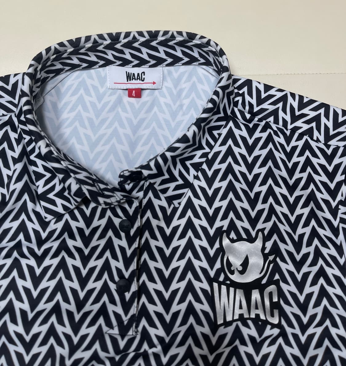 WAAC 여성 애로우패턴 골프 폴로 티셔츠 4 상품이미지3