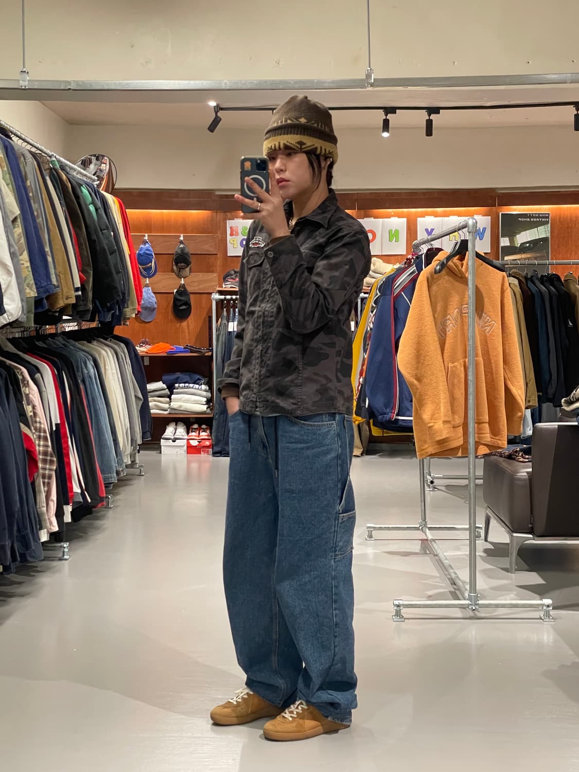 빈티지 카모플라주 자켓   상품이미지5