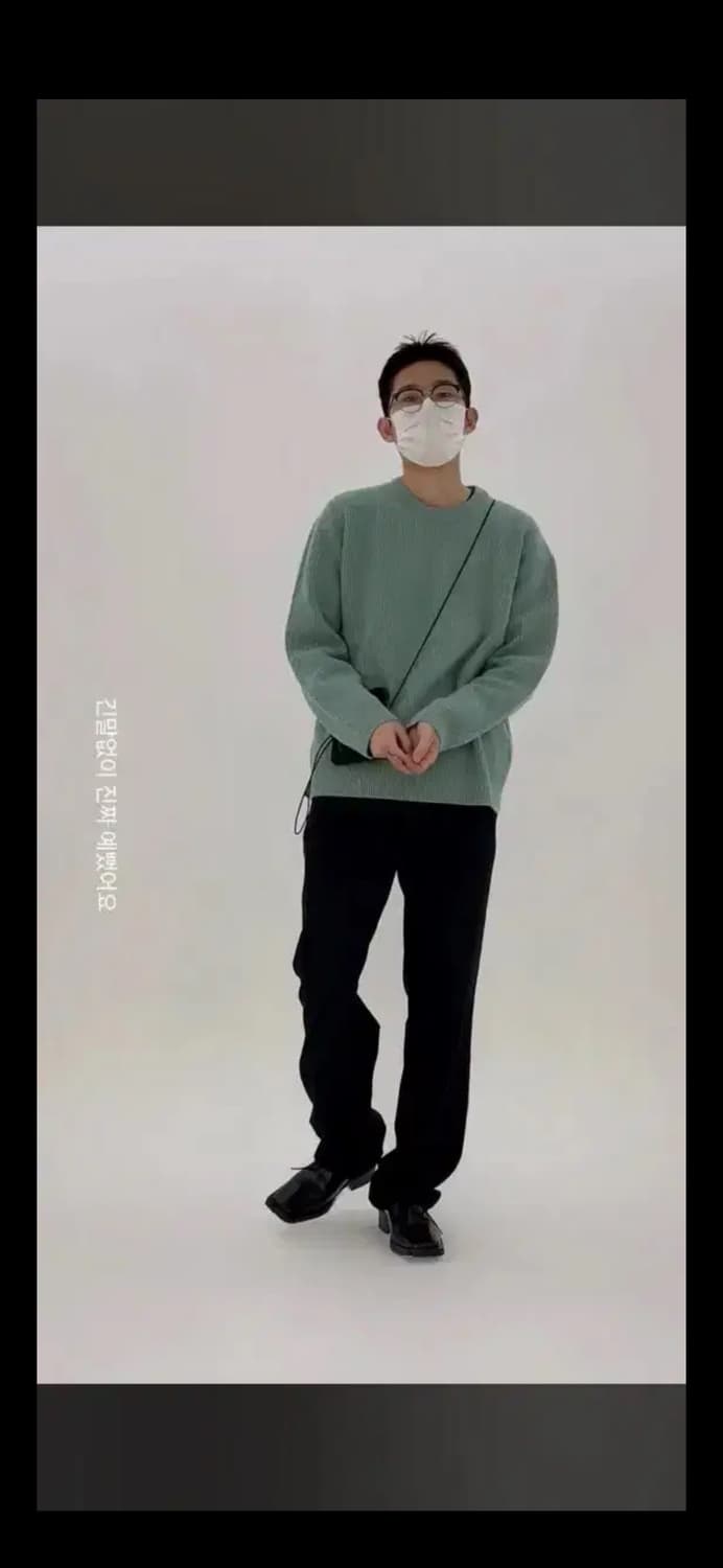 무료배송) 일괄 플랙 라츠 캐시미어 니트 블랙,민트,아이보리 s size 상품이미지5