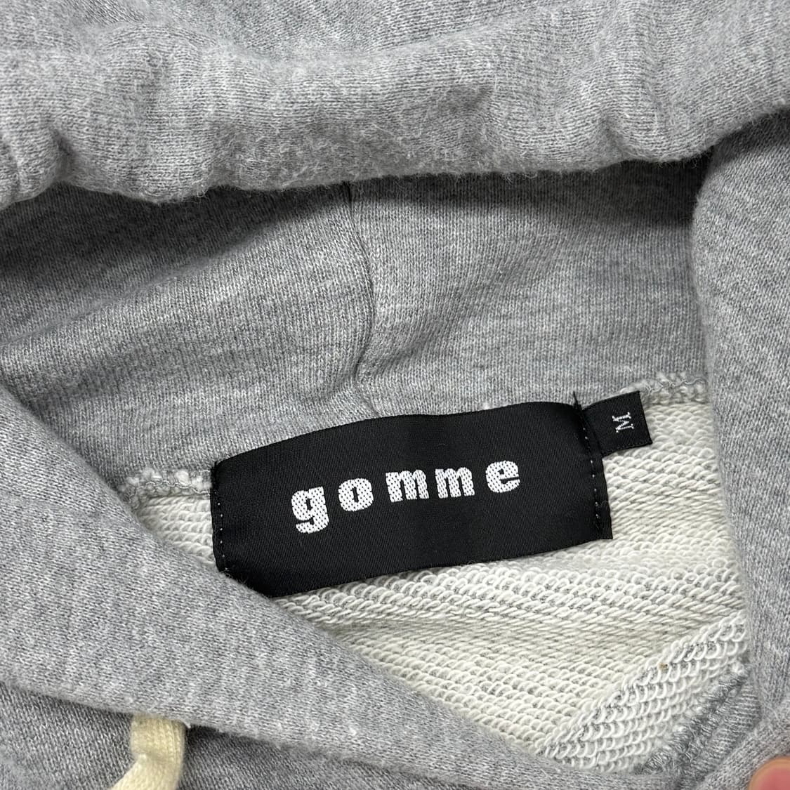 Gomme shirt mixed hoodie 상품이미지9