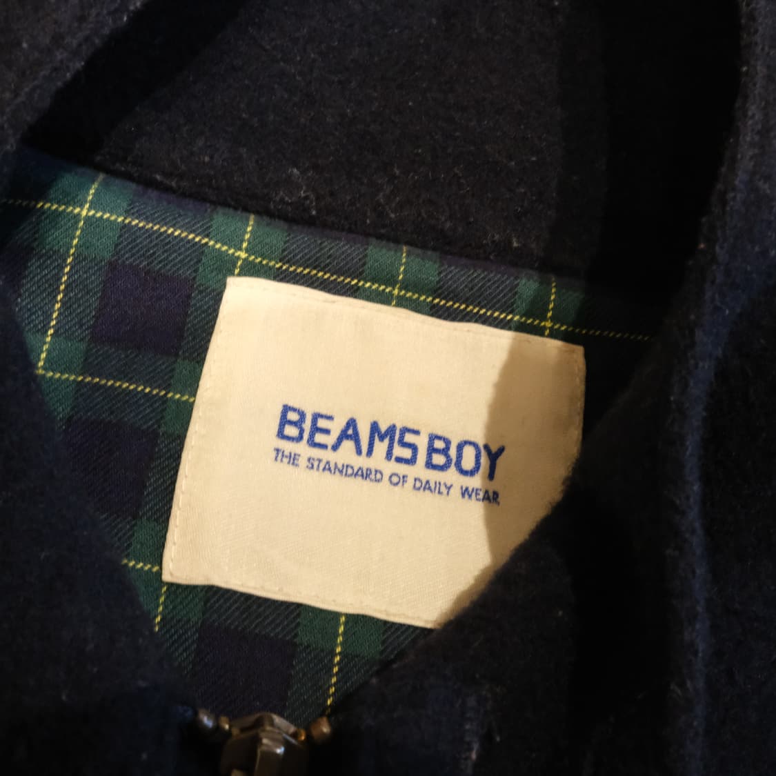 빔즈보이 울 블루종 상품이미지3