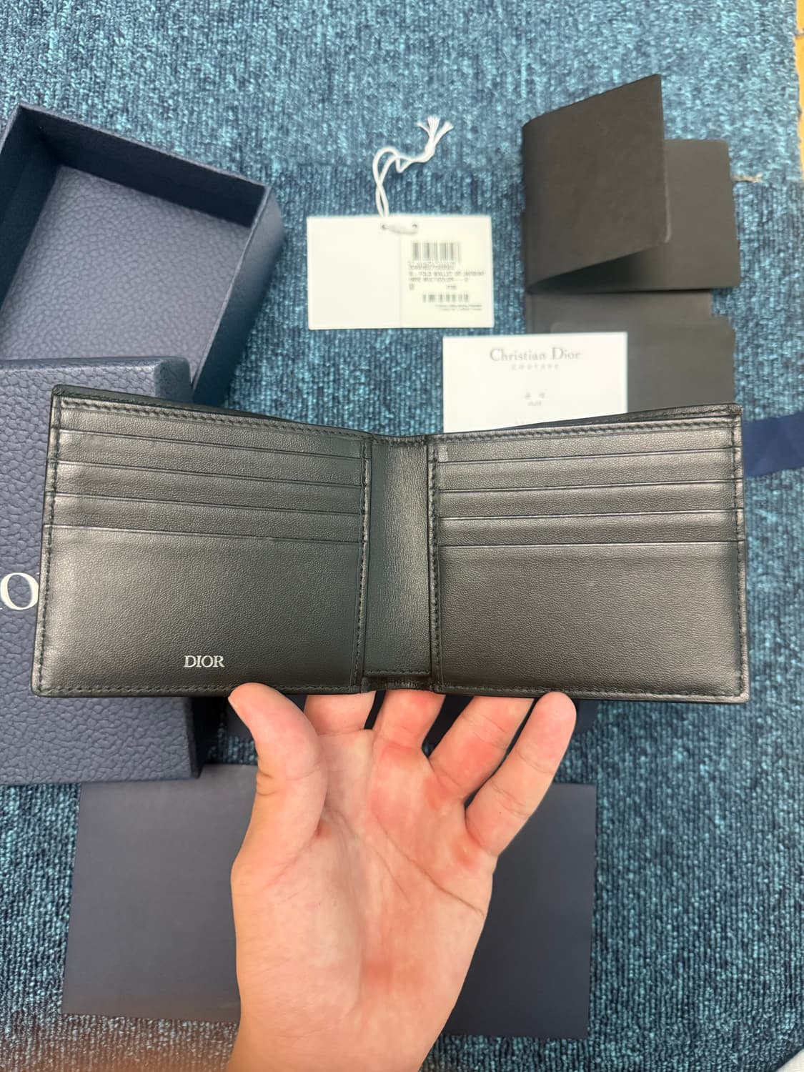 디올 오블리크 반지갑 상품이미지5