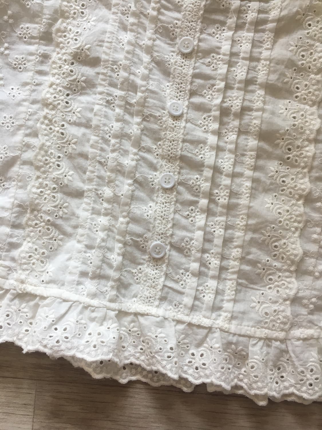 아오이유우 핀터깔 레이스 슬리브리스 상품이미지4