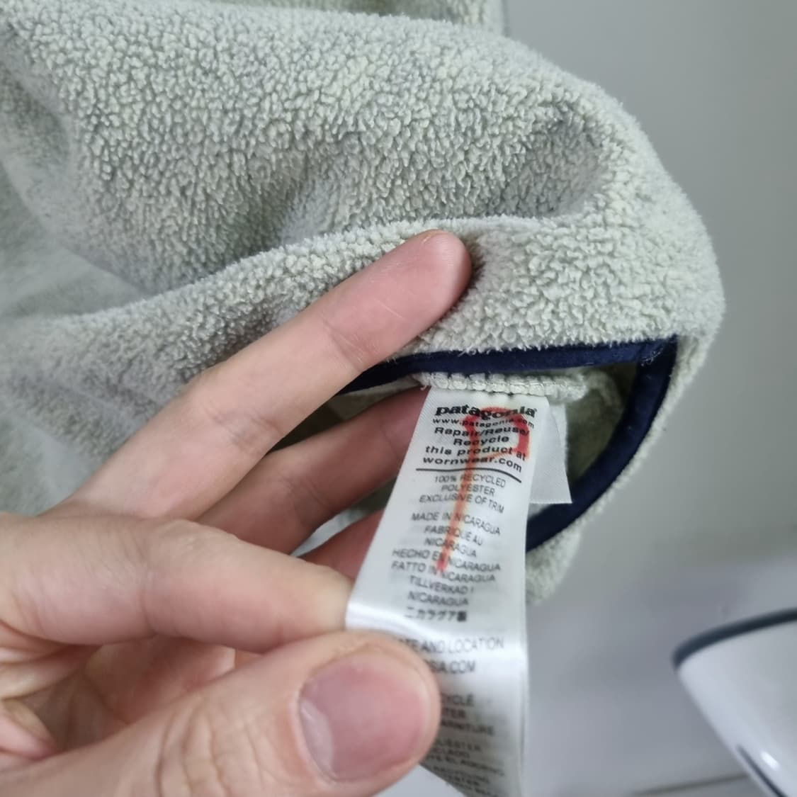 파타고니아 신칠라 21시즌 오트밀 L 상품이미지3