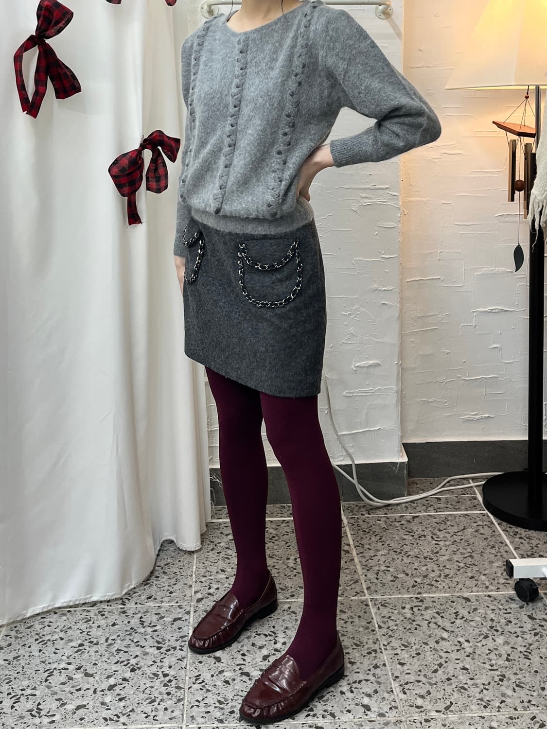 foggy cozy knit 상품이미지5