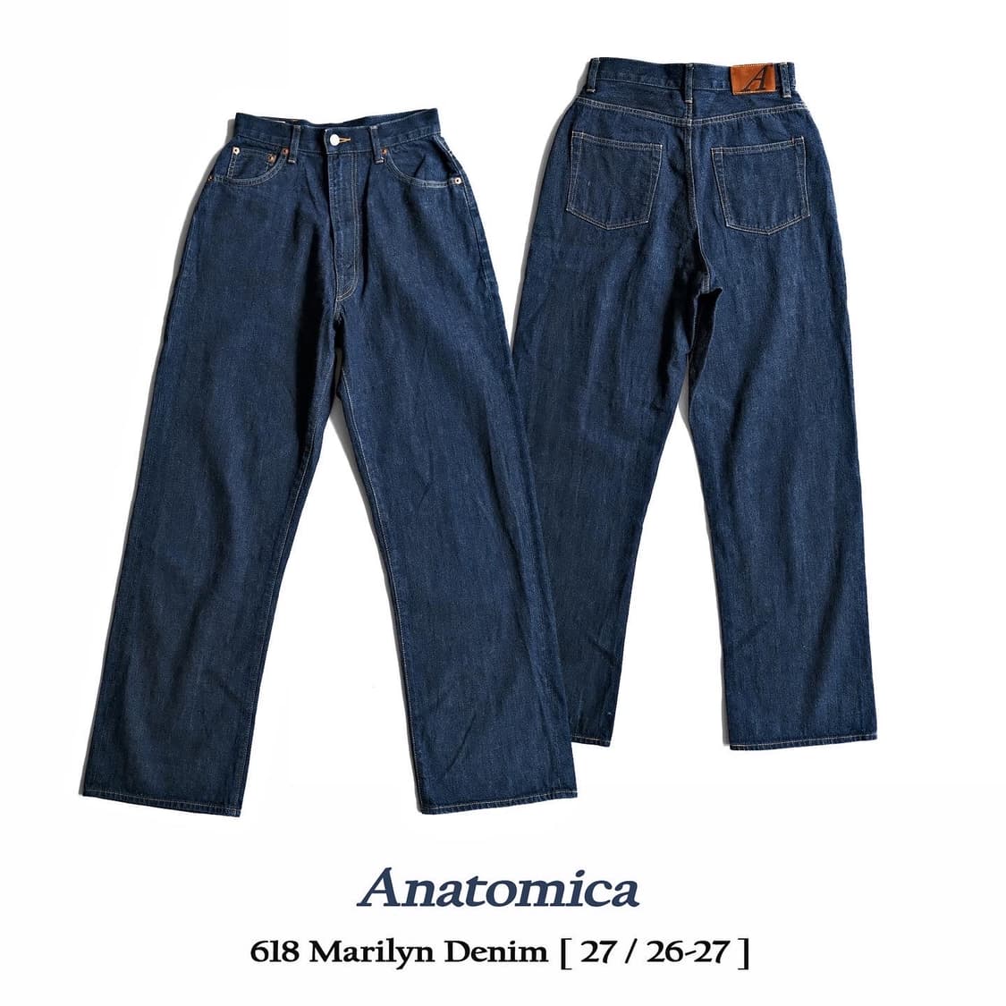 아나토미카 618 마릴린 데님팬츠 27사이즈 상품이미지1