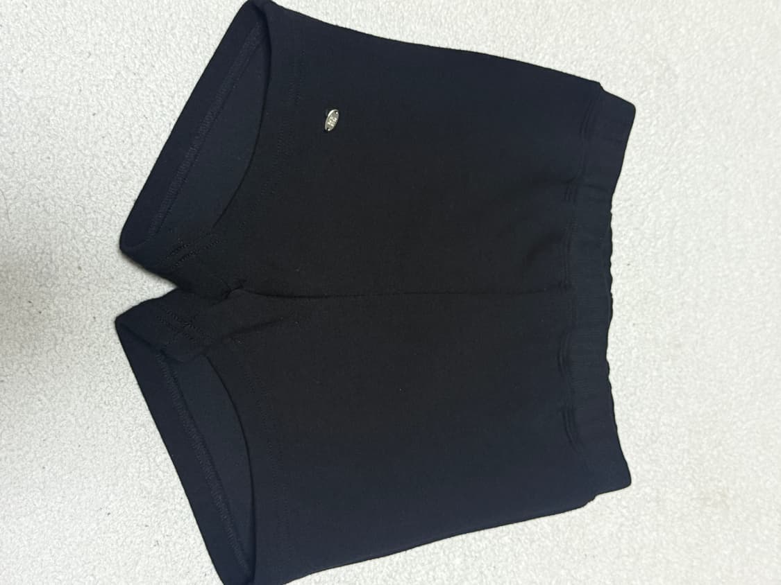 페일제이드 베이직 니트 쇼츠 반바지 블랙 1size 상품이미지1