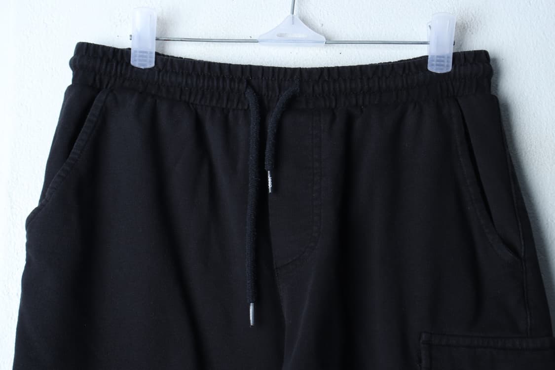 (M-L) 지프 반바지 팬츠 포켓 밴딩 블랙 올드스쿨-P9871 상품이미지3
