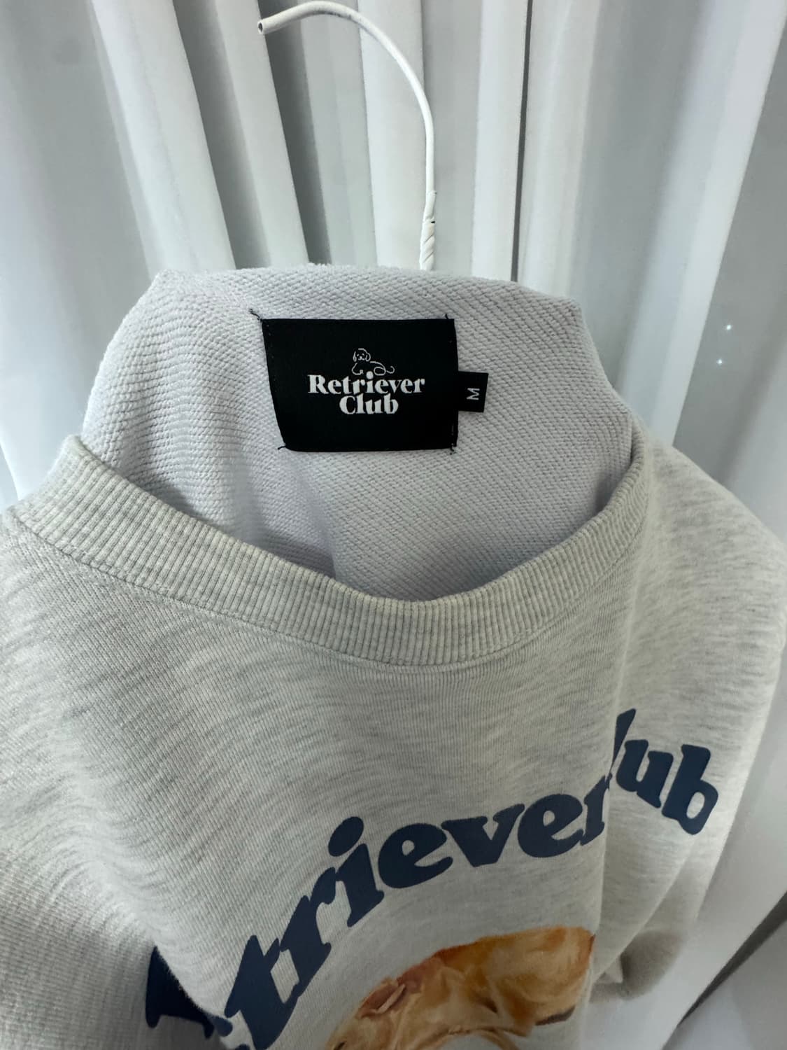 리트리버클럽 맨투맨 m 상품이미지3