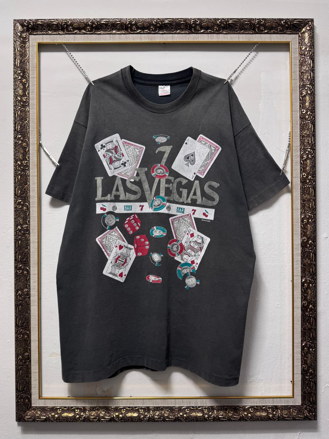 빈티지 90s 라스베가스 카지노 티셔츠 상품이미지1