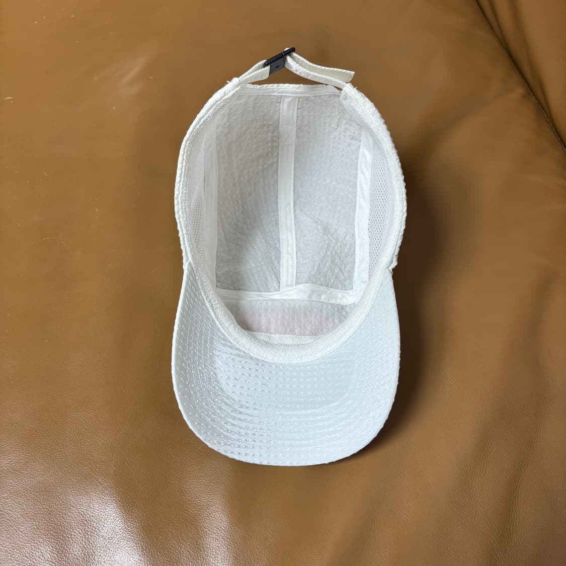 슈프림 캠프캡 모자 박스로고 시어서커 메쉬 화이트 상품이미지6