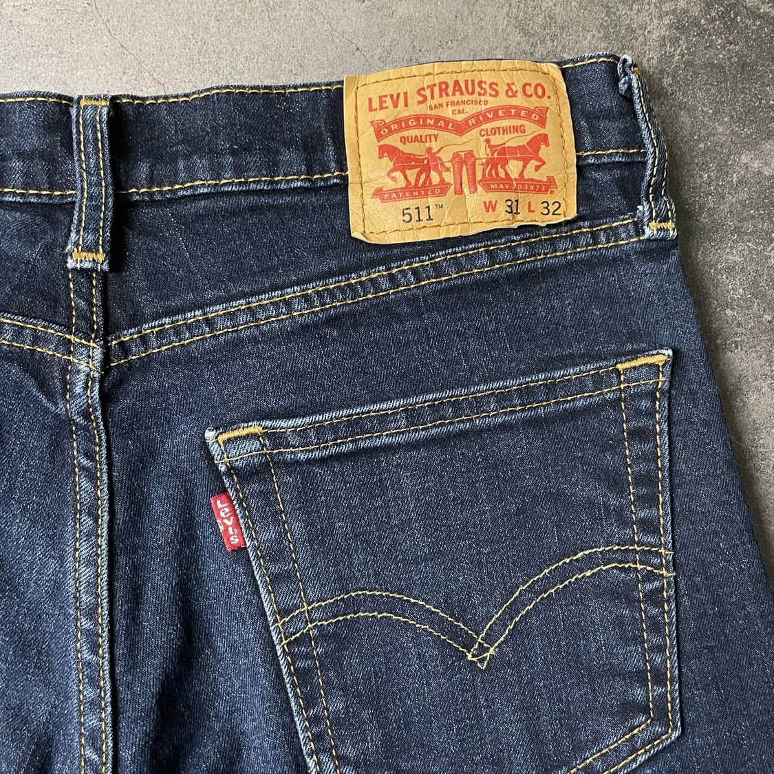 LEVI'S 리바이스511 빈티지 슬림핏 데님 코튼팬츠 A00346 상품이미지8