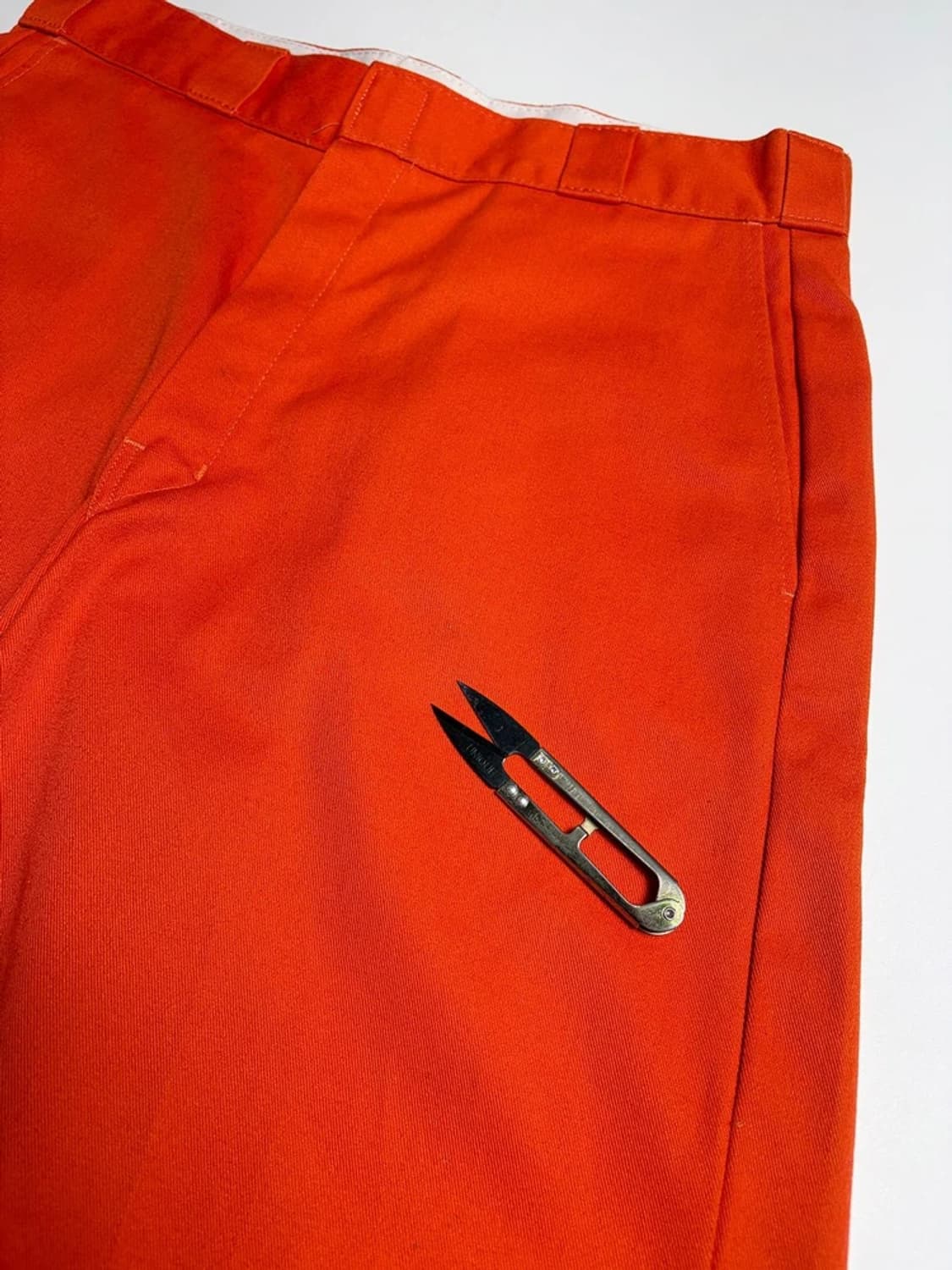 디키즈 Dickies 오렌지 워크 버뮤다 팬츠 R1110 상품이미지4