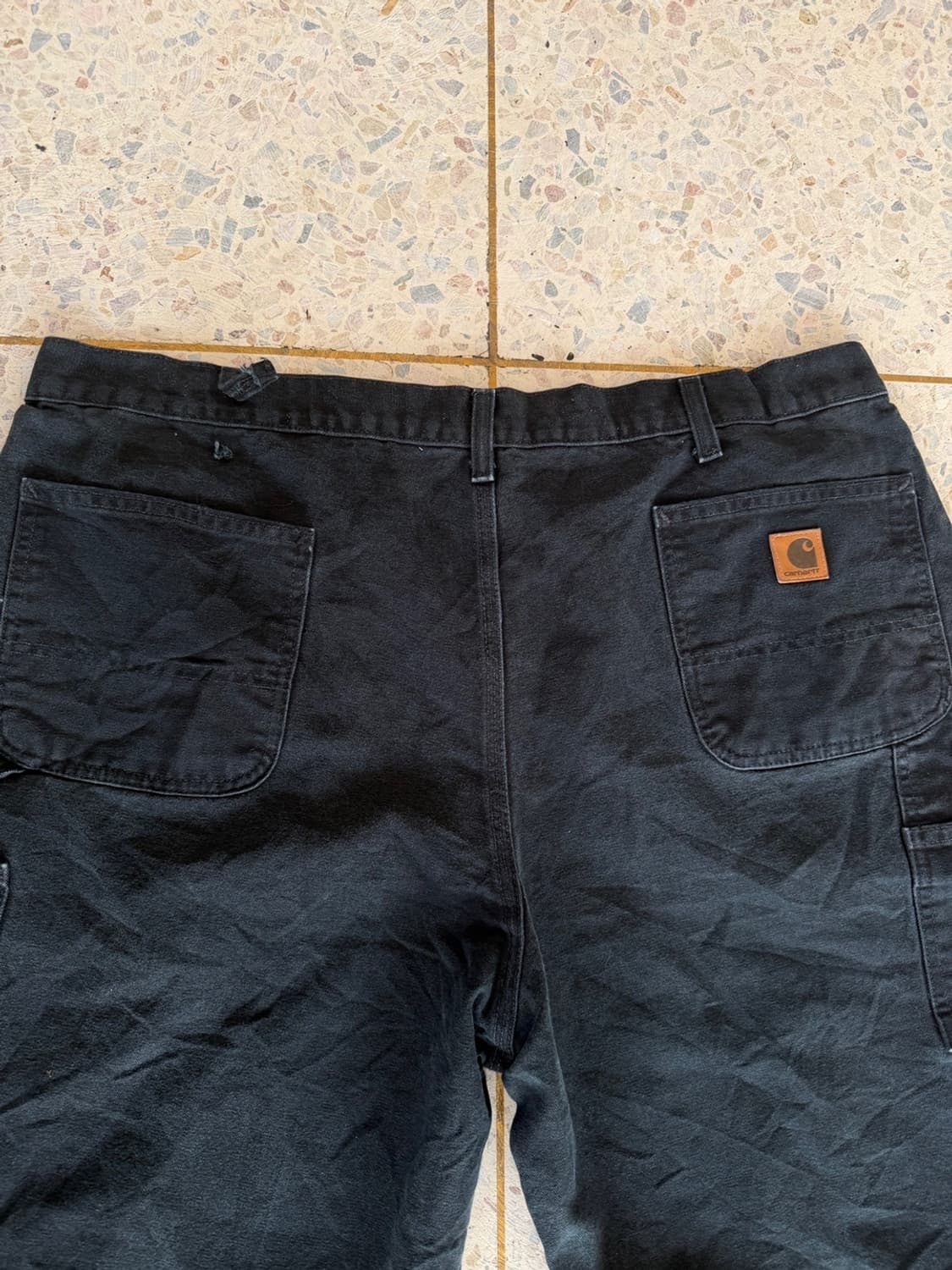 칼하트 카펜터 워크팬츠 블랙 상품이미지5