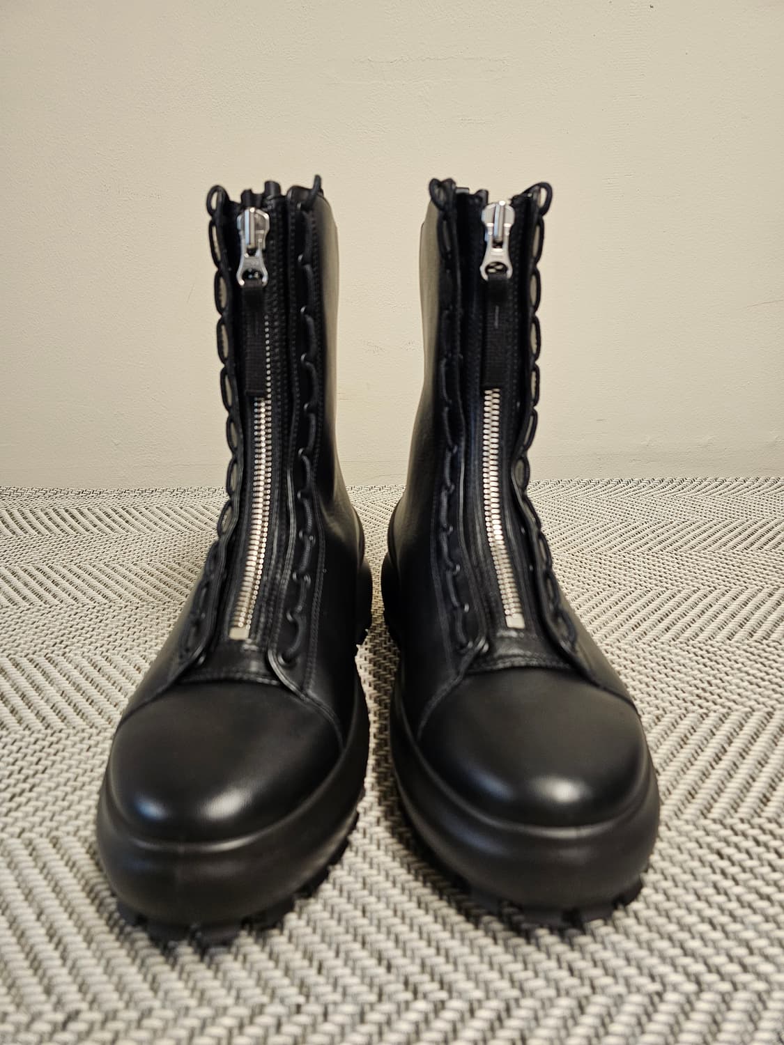 스톤아일랜드 LEATHER COMBAT BOOT (새 상품) 상품이미지4