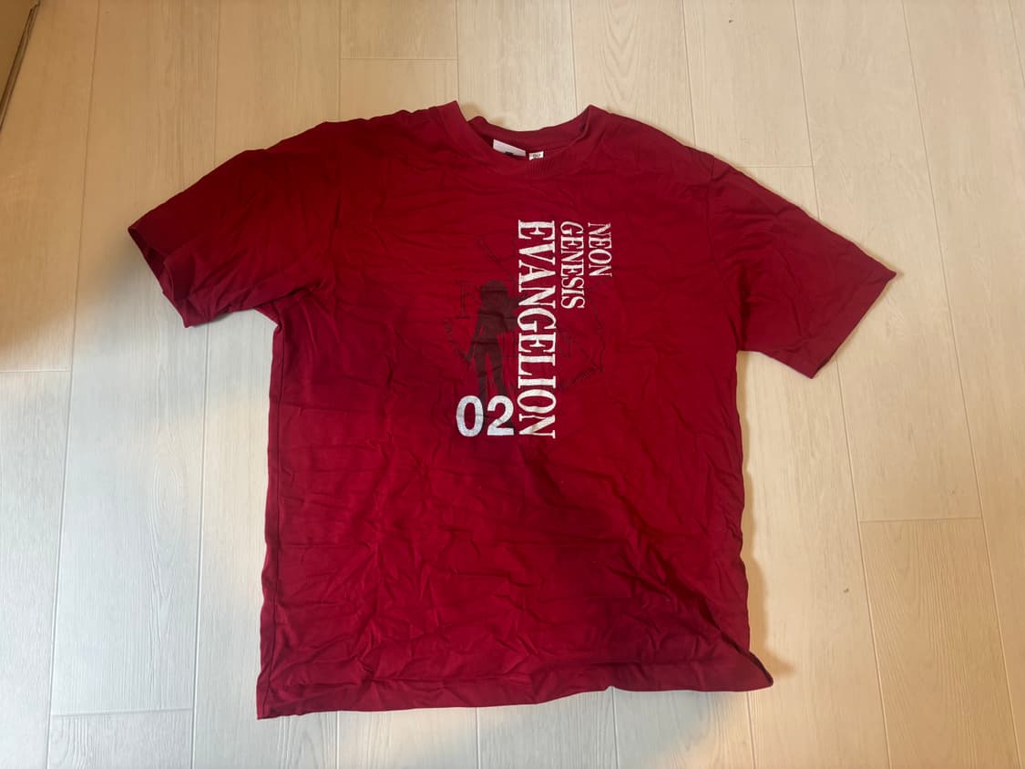 에반게리온 아스카 티셔츠 GU 상품이미지1