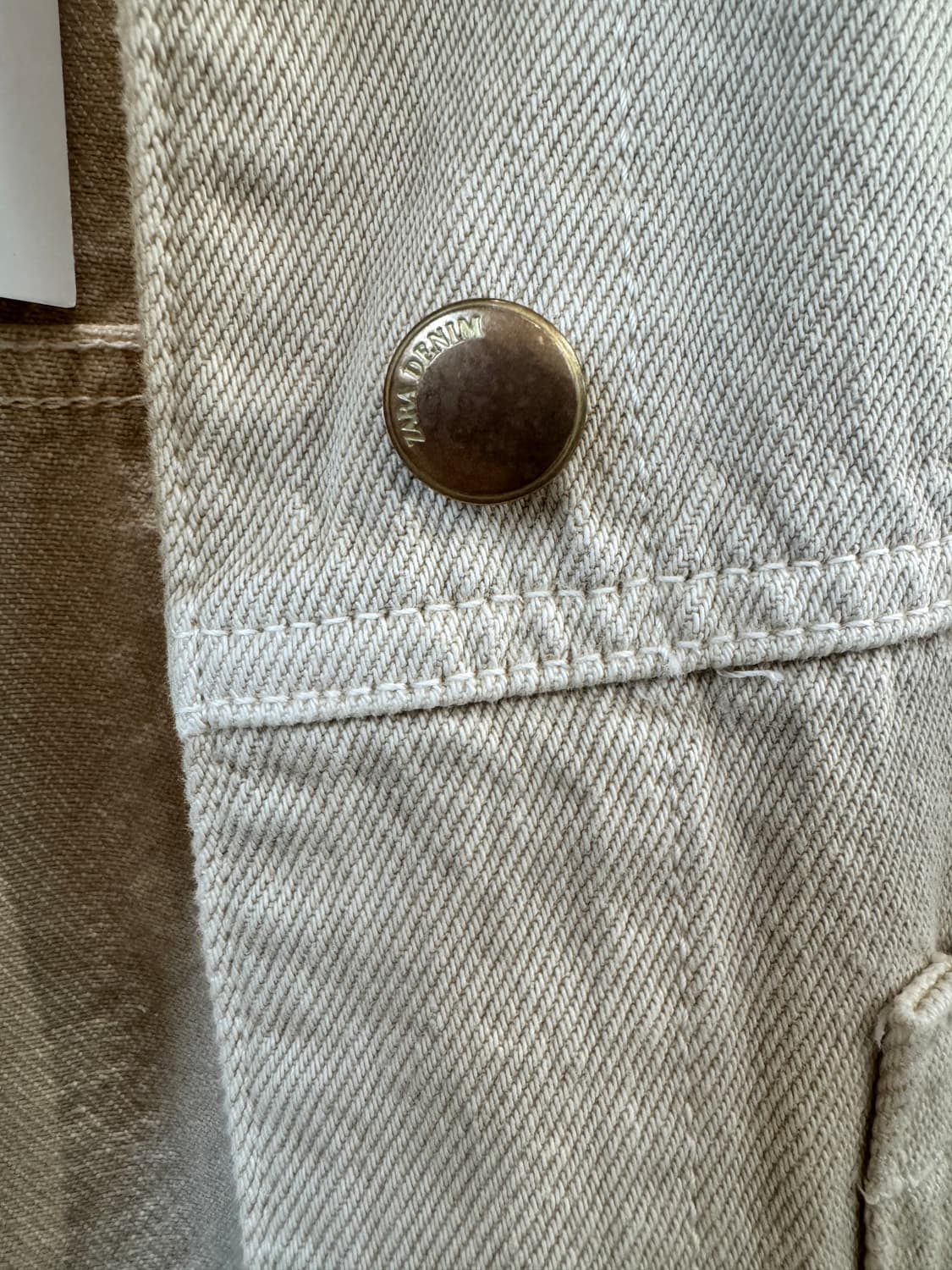 zara 크롭 데님자켓 상품이미지6