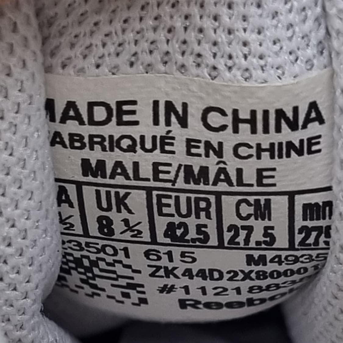 리복 쾌스천 로우 남성운동화275 상품이미지6