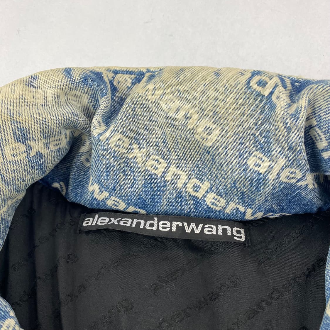 알렉산더왕 트롱프뢰유 데님 푸퍼 숏 패딩 (95) 상품이미지9