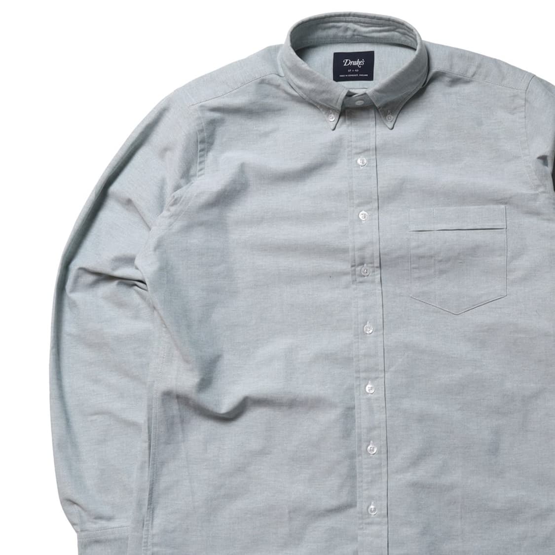 드레익스 Drake's Cotton Shirt 
 상품이미지2