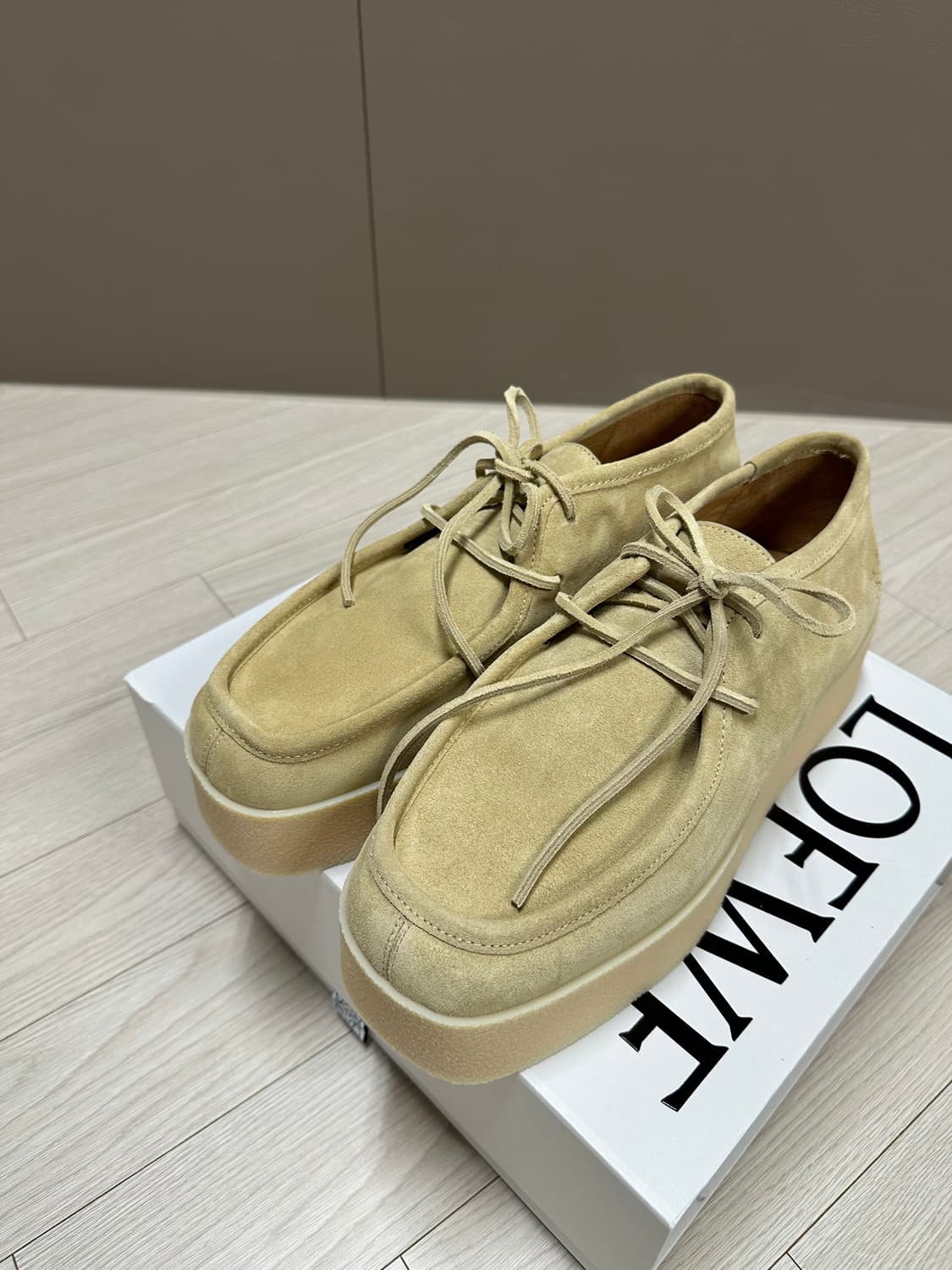 로에베 웨지 레이스업 43 상품이미지4