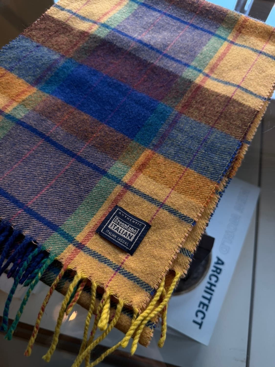 브렌따노 램스울 머플러 상품이미지10