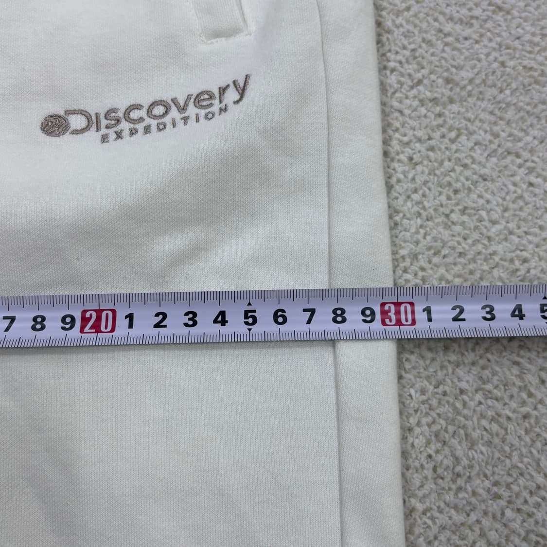 25(64) 디스커버리 화이트 조거팬츠 0406E 상품이미지7