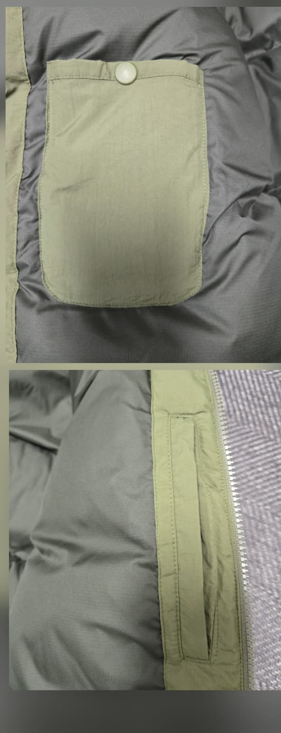 헤드 24ss 오버핏 아웃포켓 다운 점퍼 JHUCW24371KHX 상품이미지5