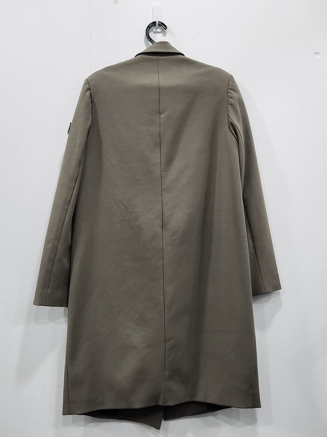 [S] LAP 랩 카키 더블 버튼 롱 코트 여성 S 상품이미지2