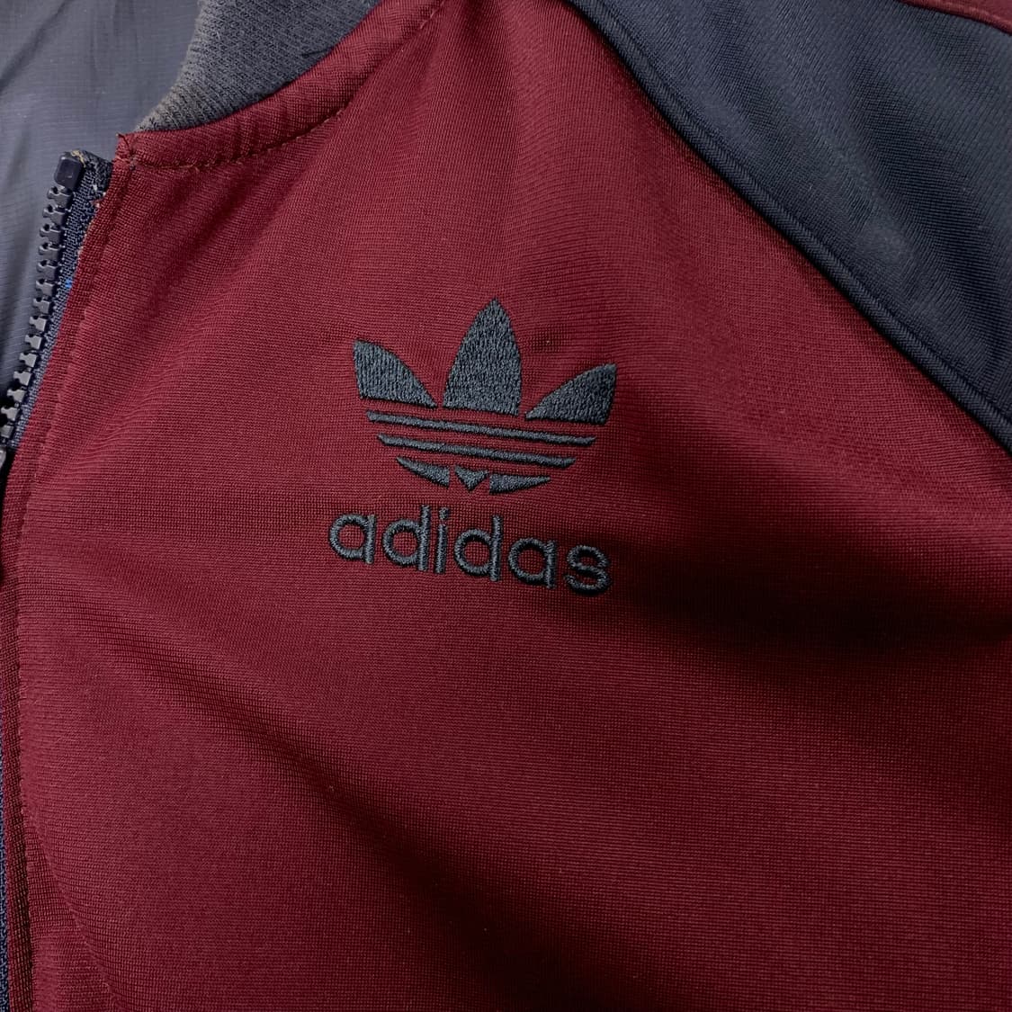 아디다스 버건디 네이비 리버시블 패딩 상품이미지8