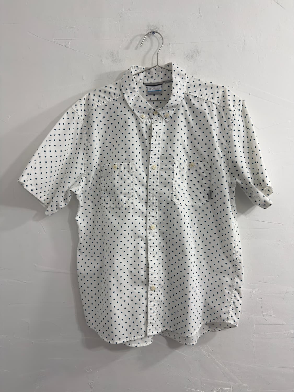 columbia dot shirt 상품이미지1