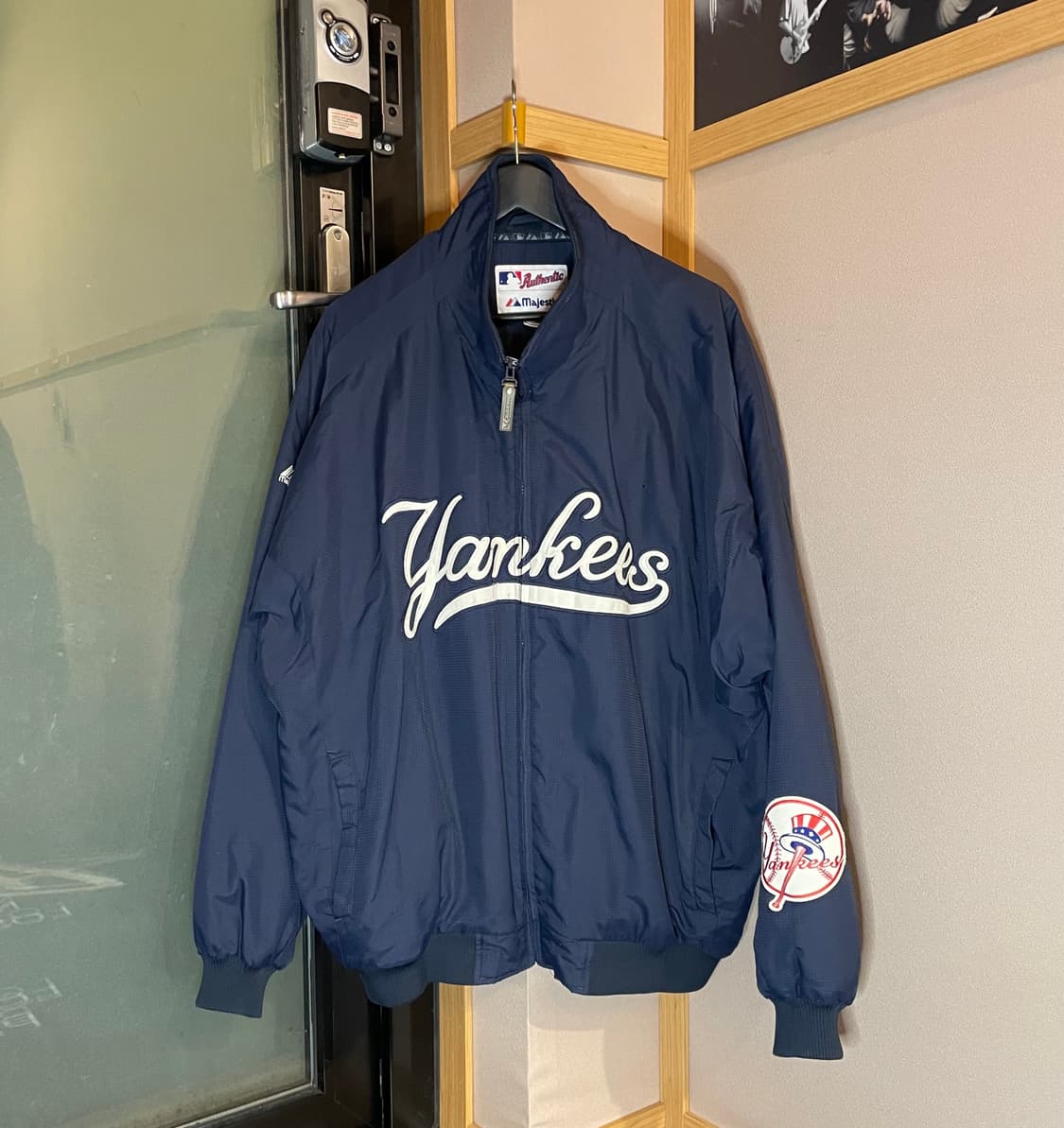 마제스틱 뉴욕 양키스 스타디움 덕아웃 자켓 2XL 상품이미지1
