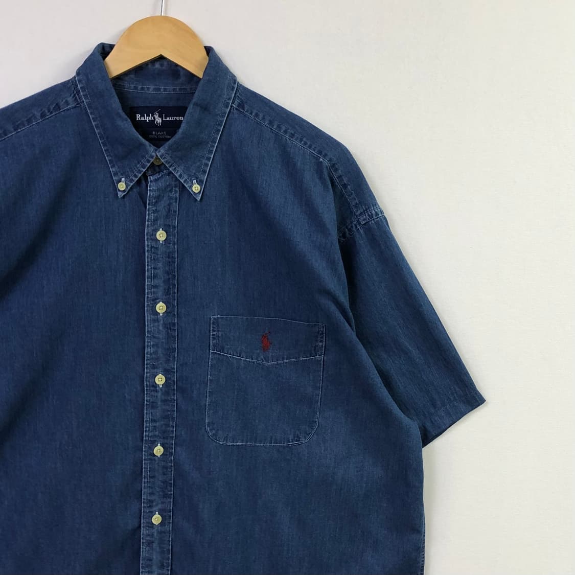 Xxl 폴로 데님 셔츠 상품이미지1