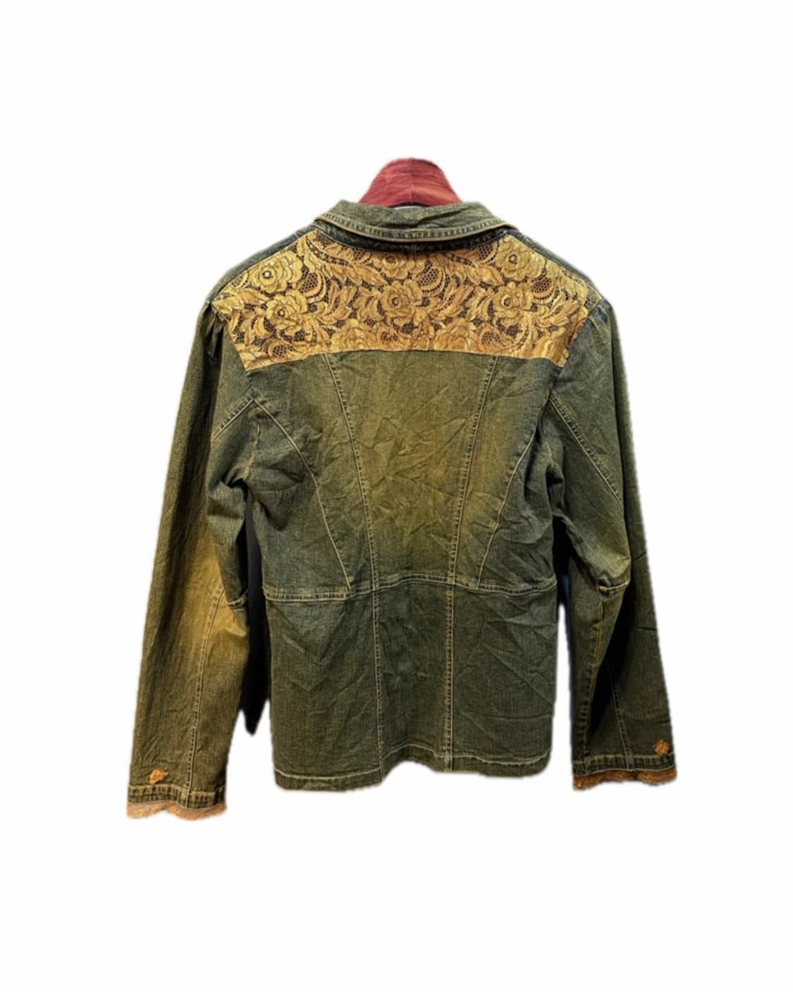 레이스 데님자켓 상품이미지3