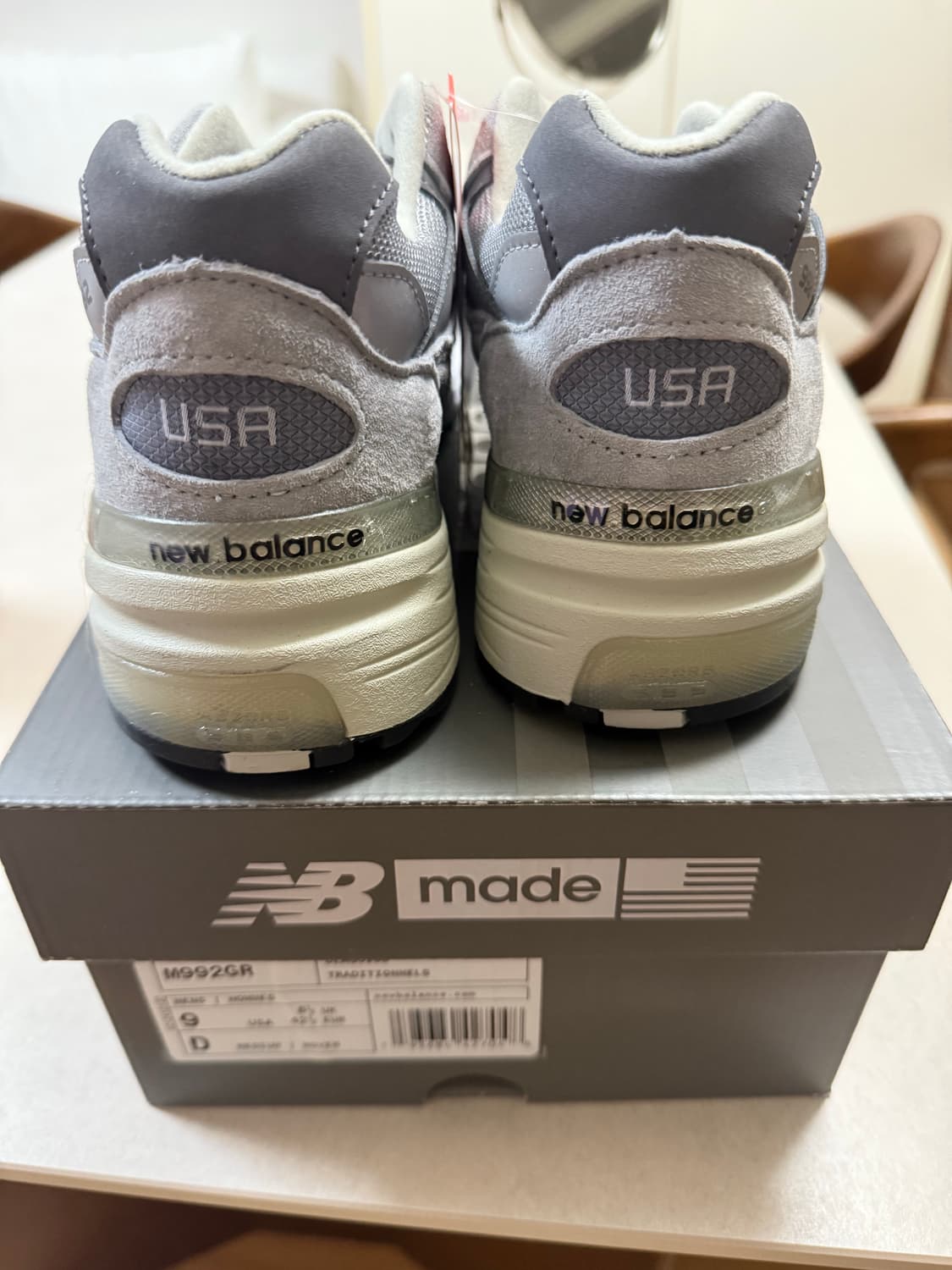 뉴발란스 992 오리지널 새상품 상품이미지3