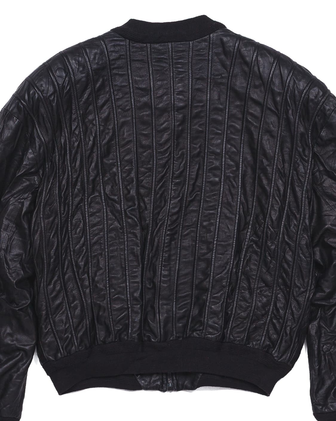 라마타 파이핑 레더 자켓 (1980s) 상품이미지3