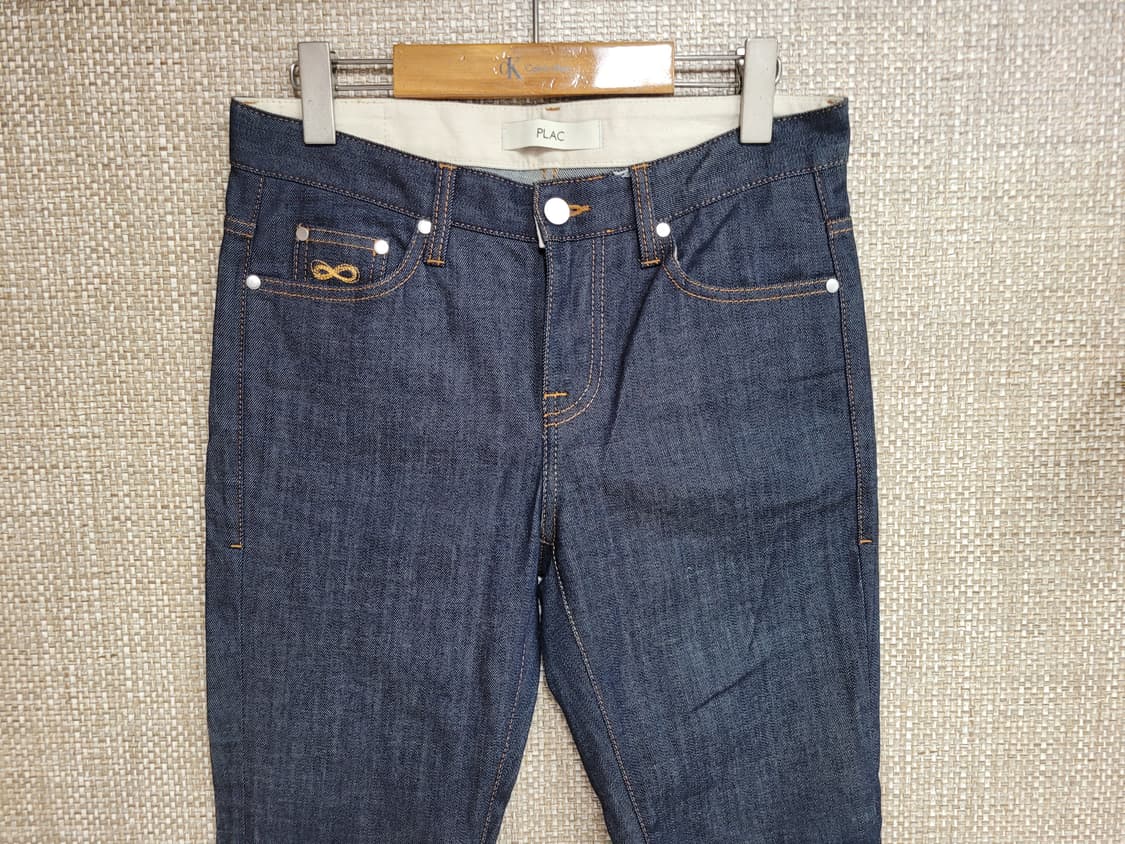 30인치 플랙진 커즈 슬림핏 청바지 진청  상품이미지2