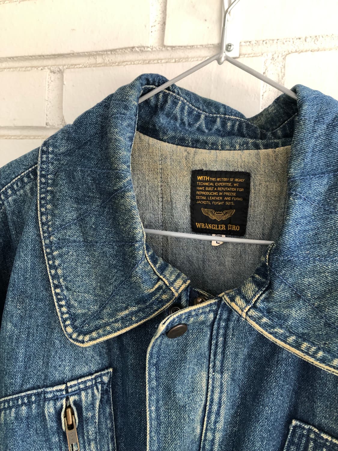 랭글러 데님 블루종 자켓 상품이미지3